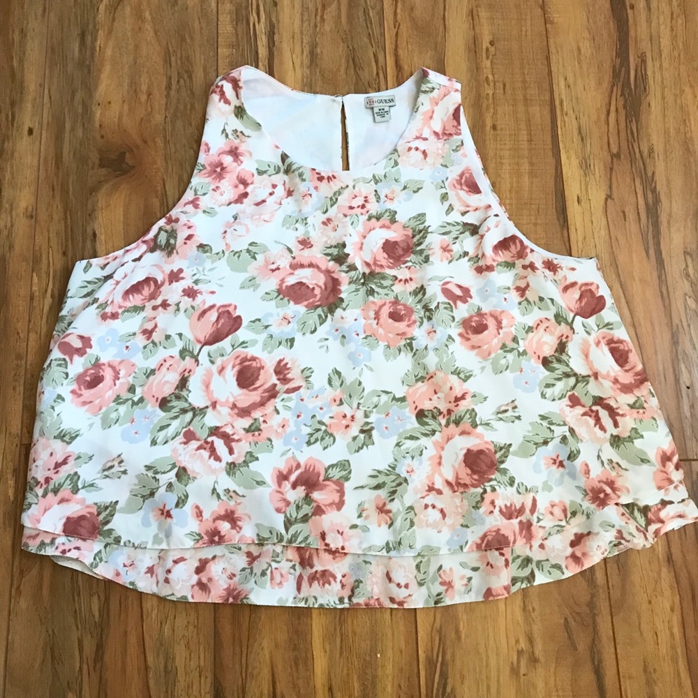 Guess Floral Top - Picture 1 of 4